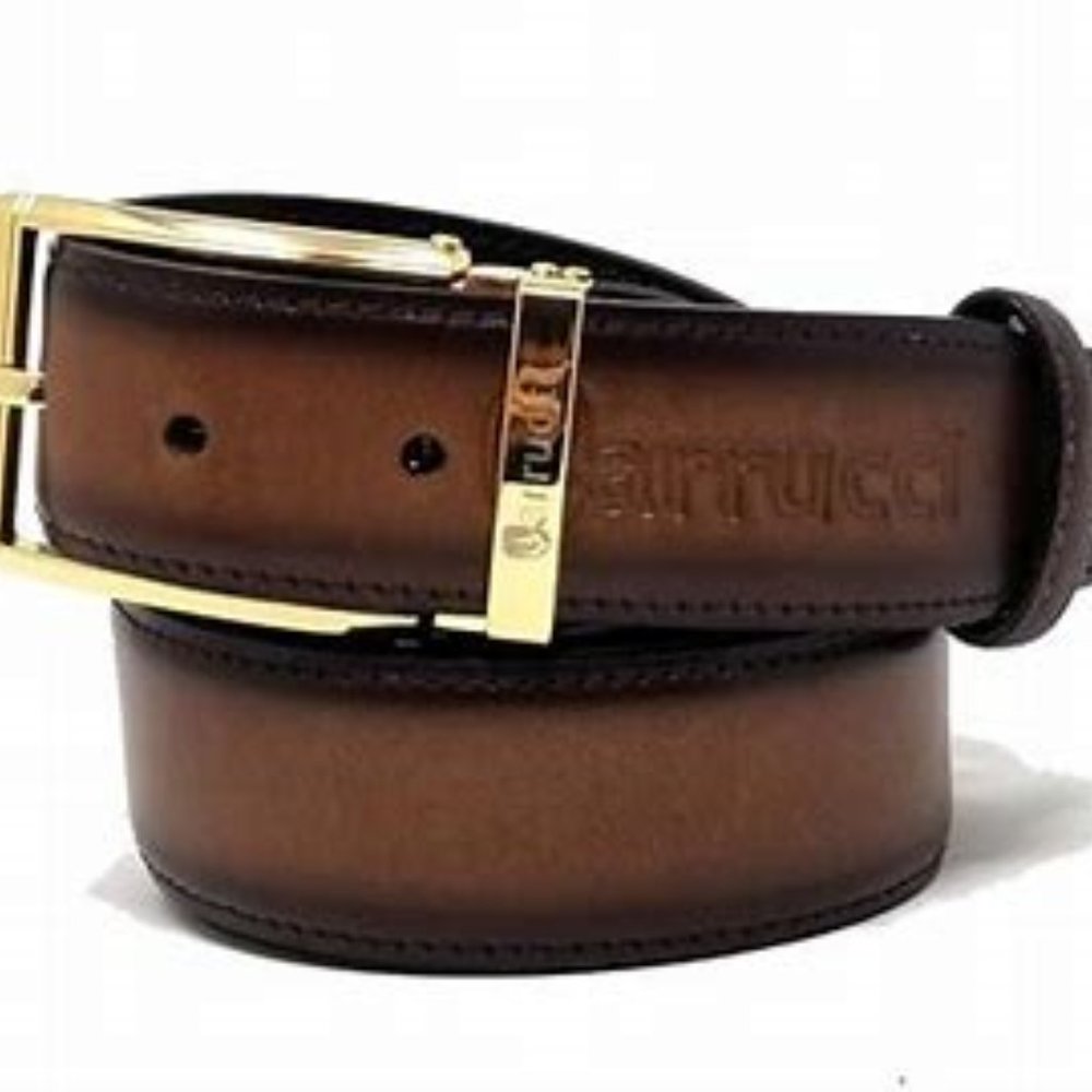 Men's Leather Carruci Belt